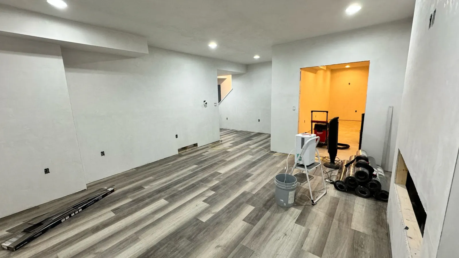 Basement Finishing work by 3 Brothers Construction
