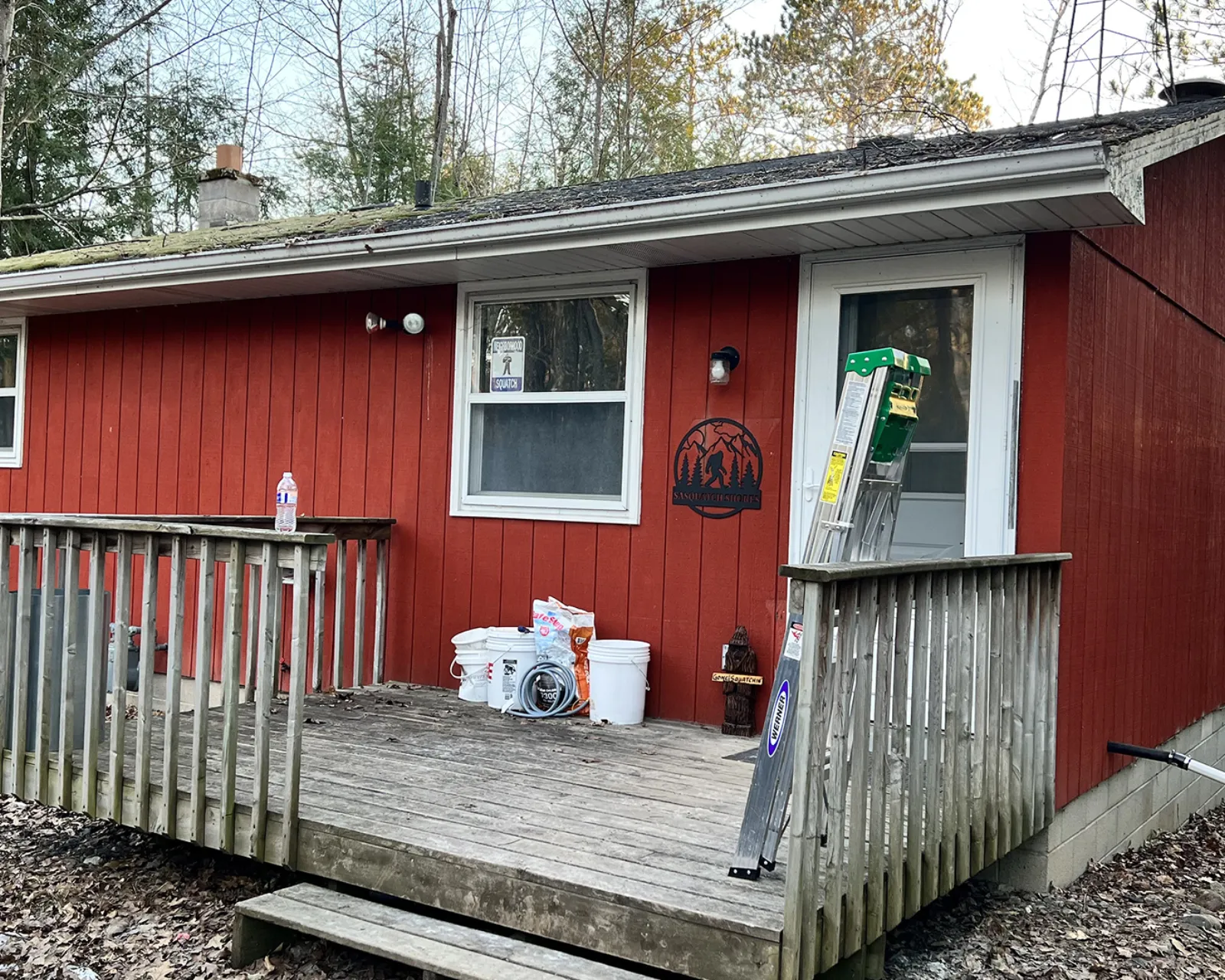 Painting project before 3 Brothers Construction started