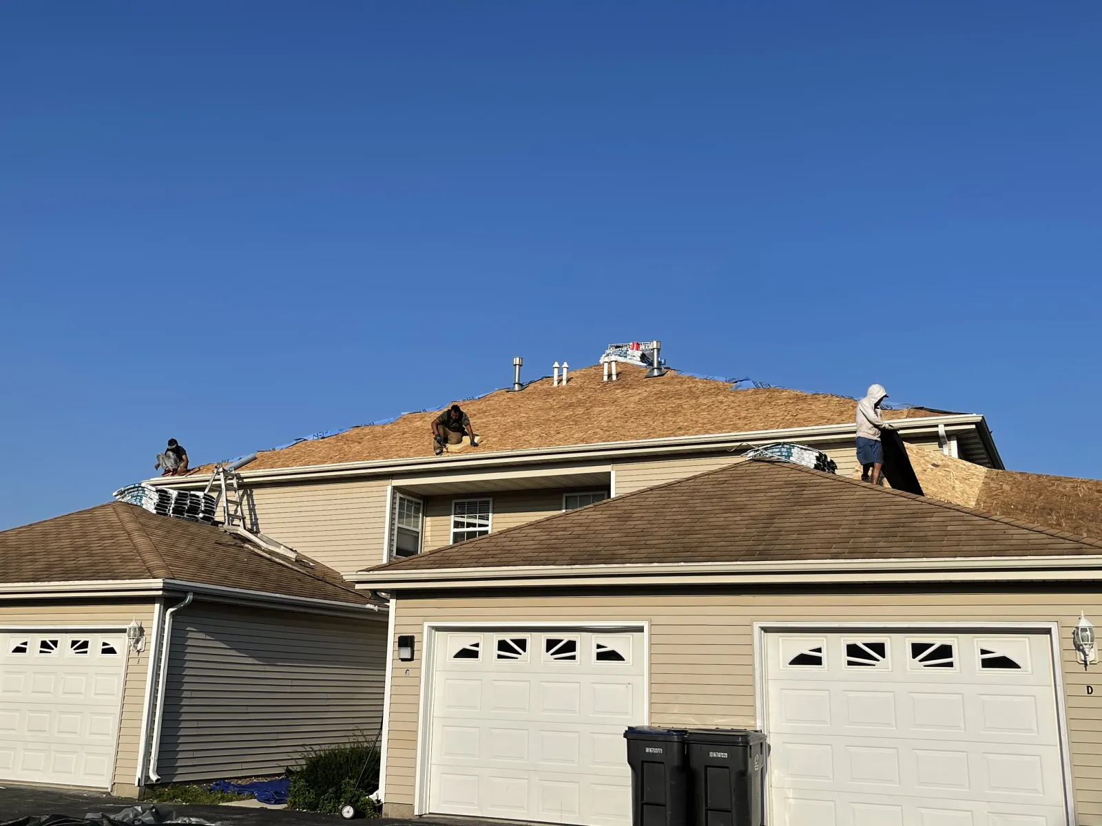 Roofing project by 3 Brothers Construction