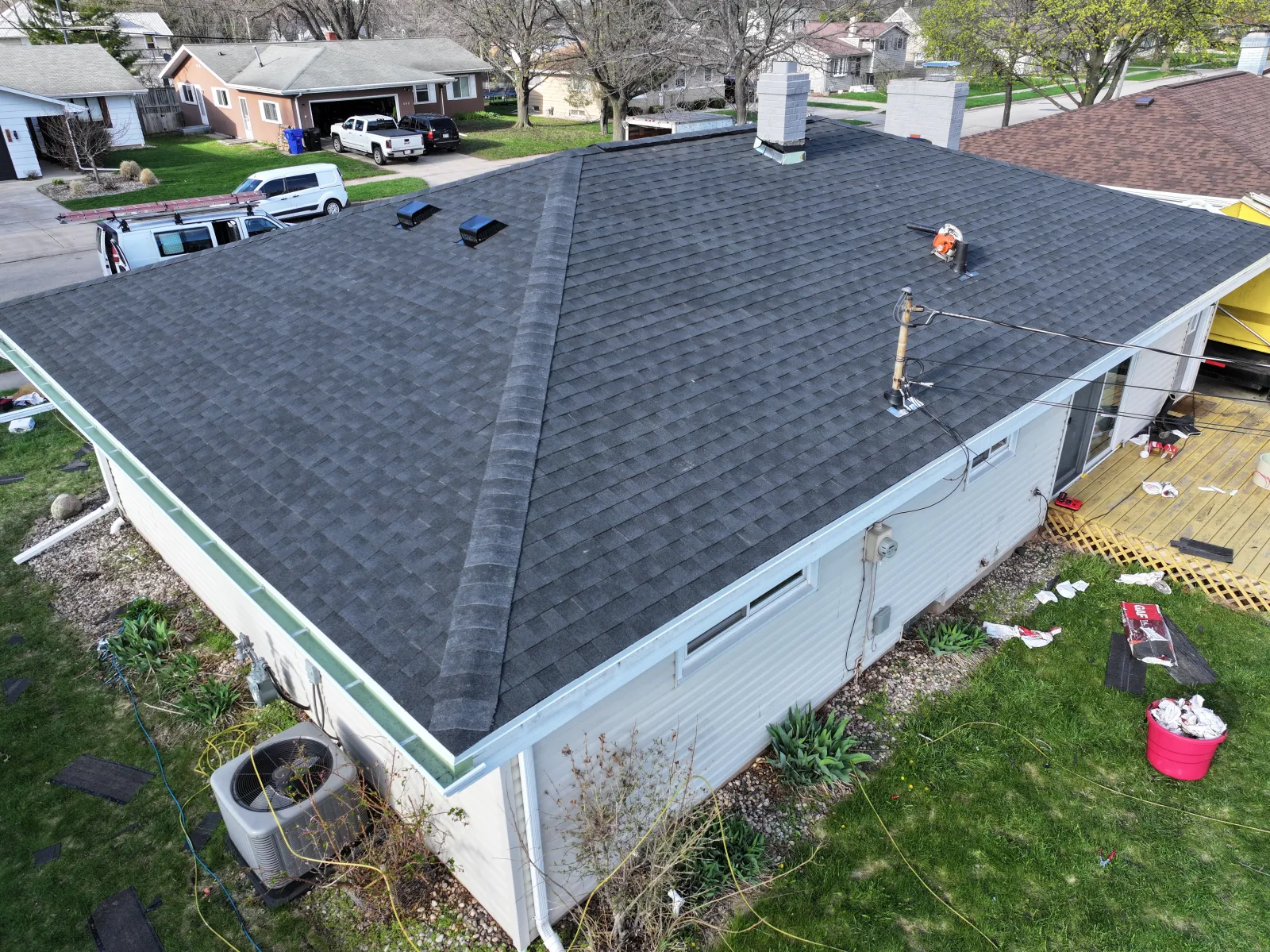 Roofing project by 3 Brothers Construction