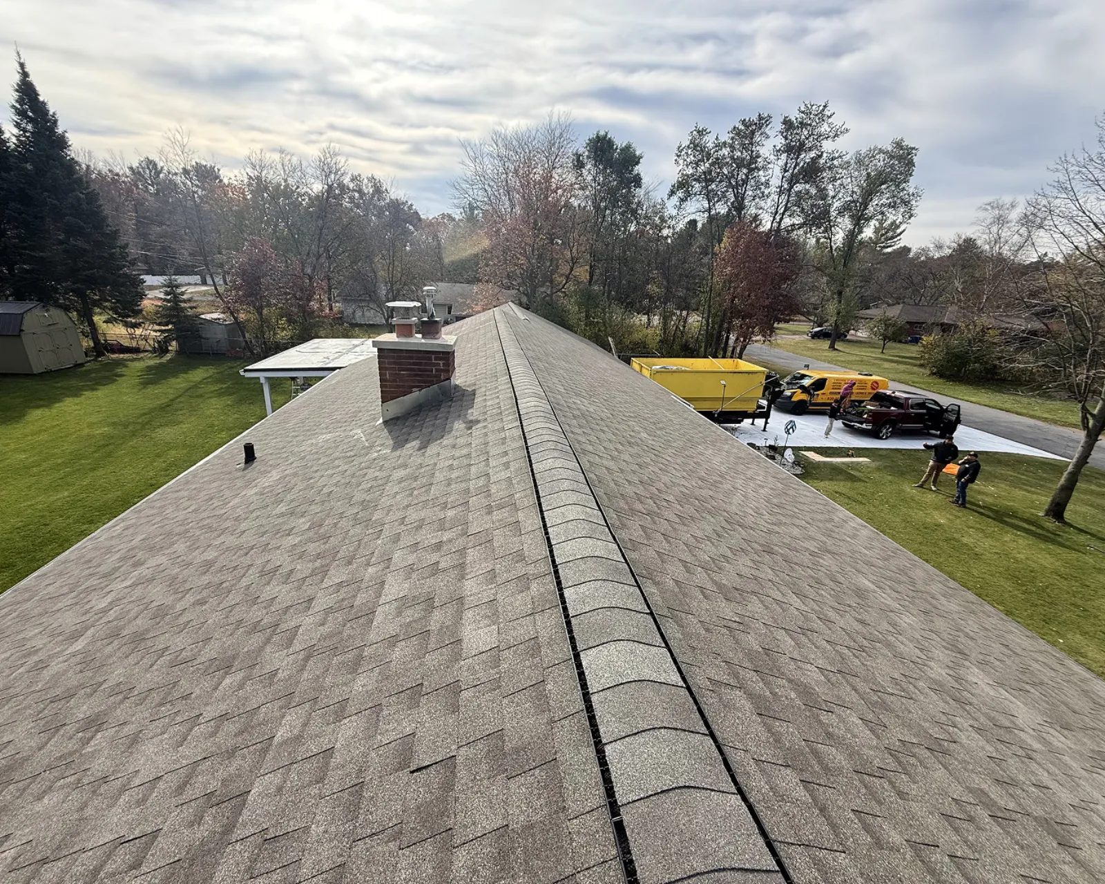 Roofing project by 3 Brothers Construction