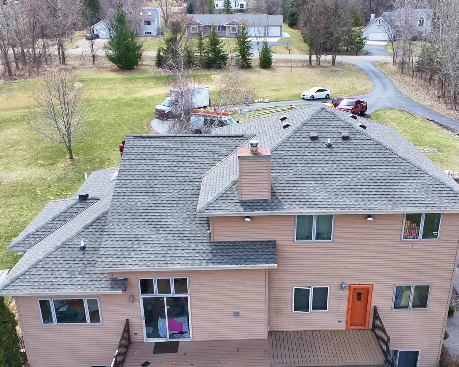 Roofing project by 3 Brothers Construction